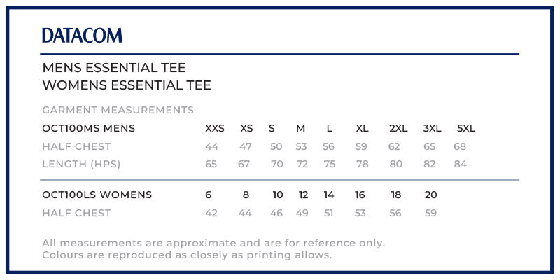 Datacom Events Shirts Unisex